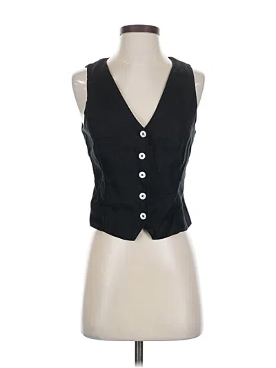 Pre-owned Jcrew Tuxedo Vest In Black
