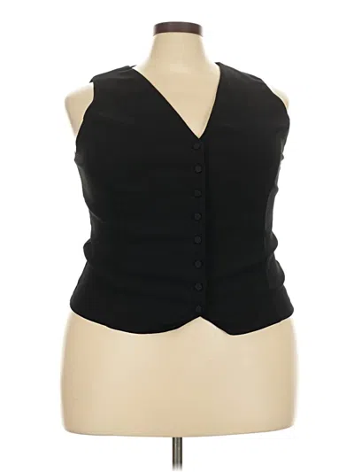 Pre-owned Jcrew Tuxedo Vest In Black