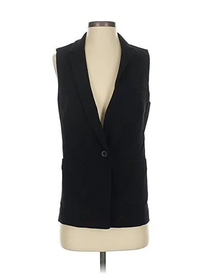 Pre-owned Jcrew Vest In Black