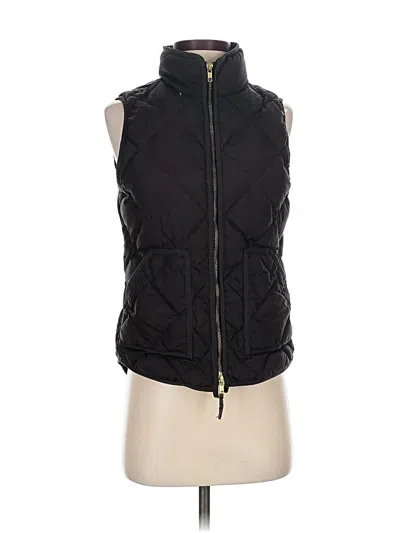 Pre-owned Jcrew Vest In Black