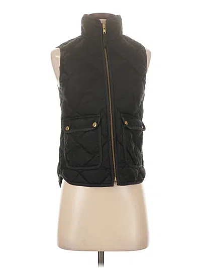 Pre-owned Jcrew Vest In Black