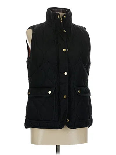 Pre-owned Jcrew Vest In Black