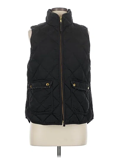 Pre-owned Jcrew Vest In Black