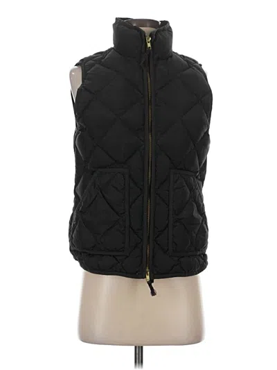 Pre-owned Jcrew Vest In Black