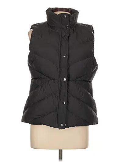 Pre-owned Jcrew Vest In Black