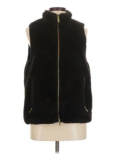 Pre-owned Jcrew Vest In Black