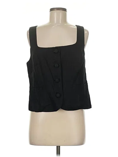 Pre-owned Jcrew Vest In Black