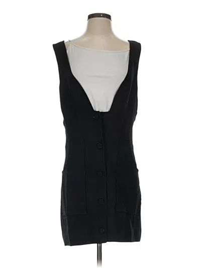 Pre-owned Jcrew Vest In Black