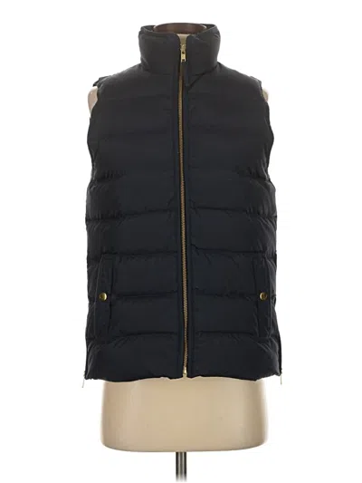 Pre-owned Jcrew Vest In Black