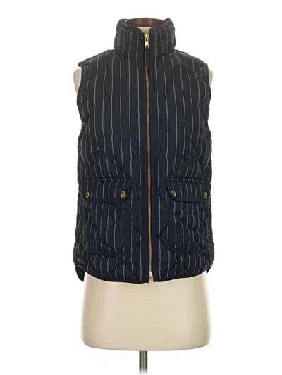 Pre-owned Jcrew Vest In Black