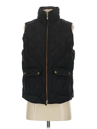 Pre-owned Jcrew Vest In Black