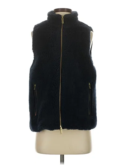 Pre-owned Jcrew Vest In Black