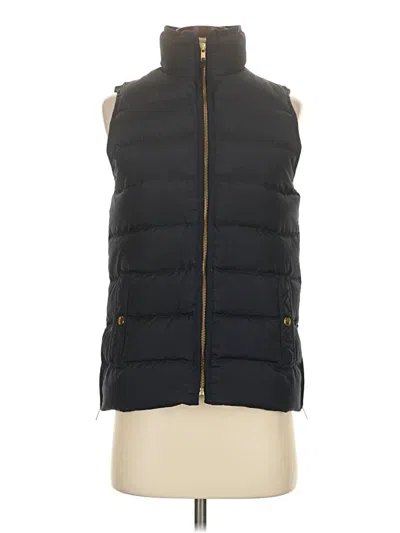 Pre-owned Jcrew Vest In Black