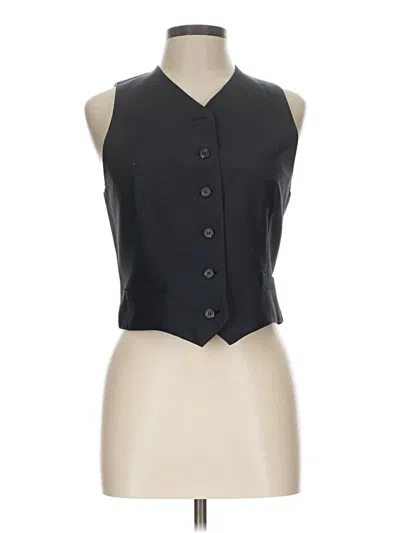Pre-owned Jcrew Vest In Black