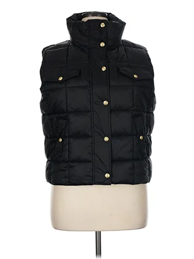 Pre-owned Jcrew Vest In Black