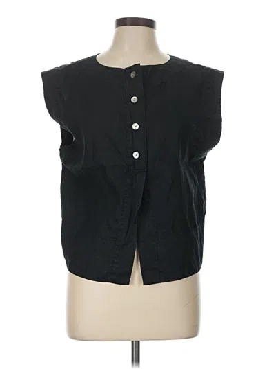 Pre-owned Jcrew Vest In Black