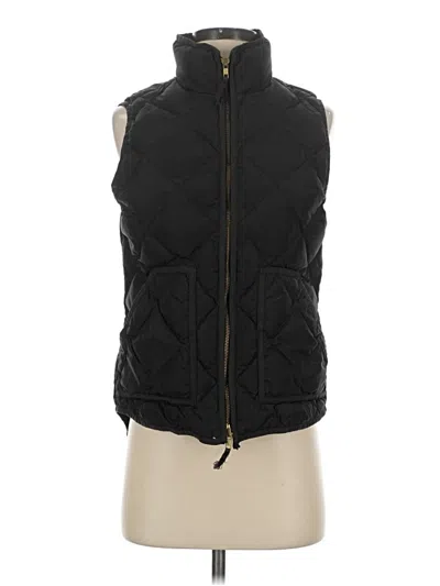 Pre-owned Jcrew Vest In Black