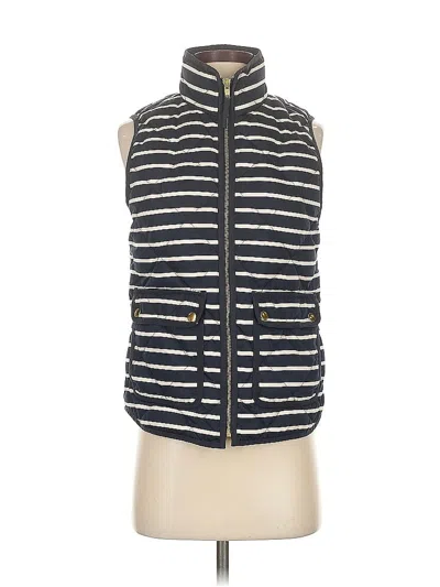 Pre-owned Jcrew Vest In Blue