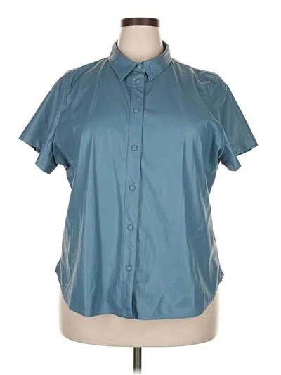 Pre-owned Jcrew Vest In Blue