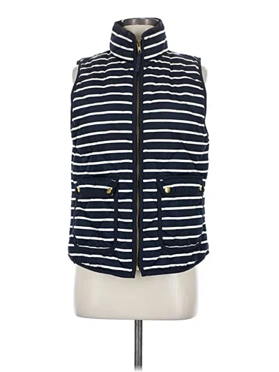 Pre-owned Jcrew Vest In Blue