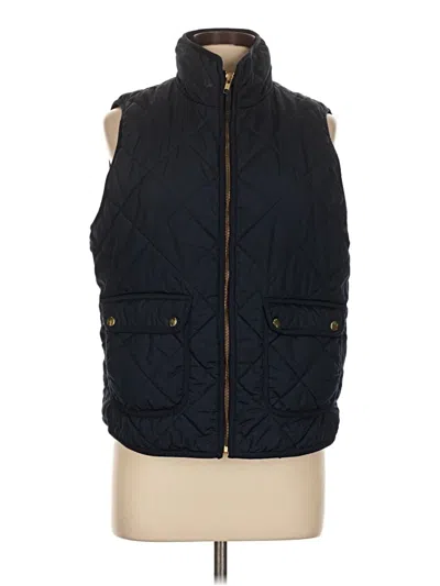 Pre-owned Jcrew Vest In Blue
