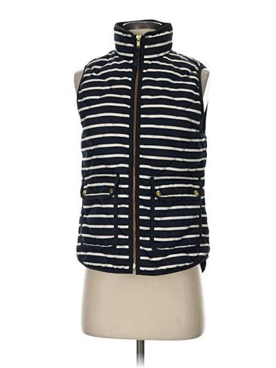 Pre-owned Jcrew Vest In Blue