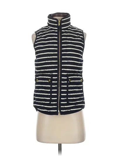 Pre-owned Jcrew Vest In Blue