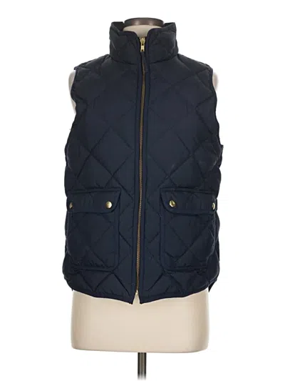 Pre-owned Jcrew Vest In Blue