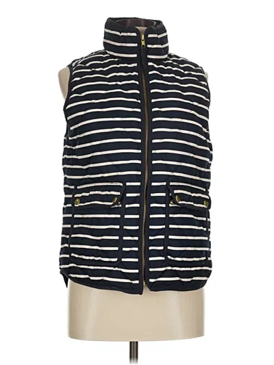 Pre-owned Jcrew Vest In Blue