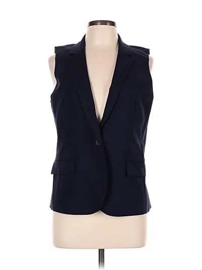 Pre-owned Jcrew Vest In Blue