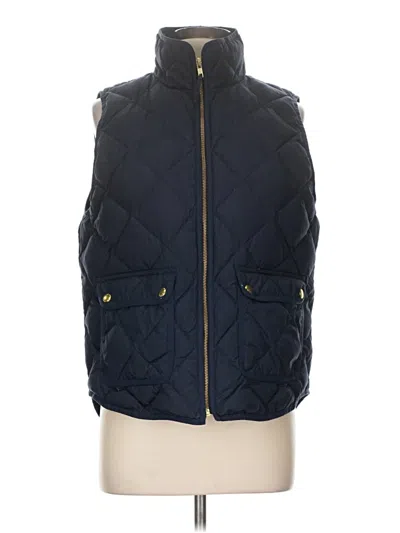 Pre-owned Jcrew Vest In Blue