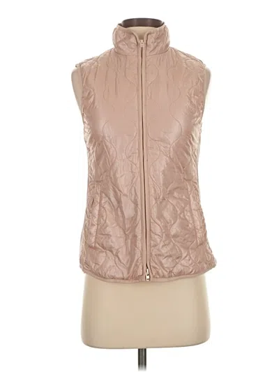 Pre-owned Jcrew Vest In Brown
