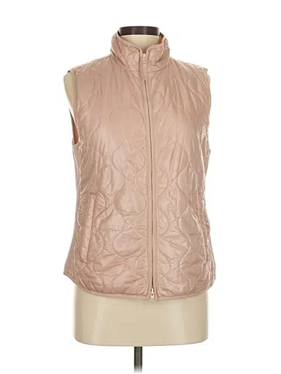 Pre-owned Jcrew Vest In Gold