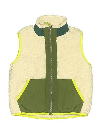 Pre-owned Jcrew Kids' Vest In Green