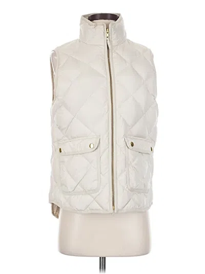 Pre-owned Jcrew Vest In Ivory