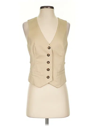 Pre-owned Jcrew Vest In Ivory