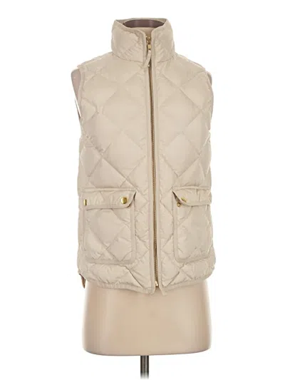 Pre-owned Jcrew Vest In Ivory