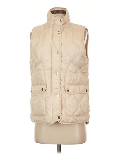 Pre-owned Jcrew Vest In Ivory