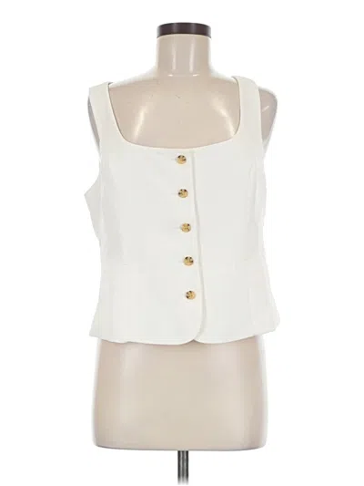 Pre-owned Jcrew Vest In Ivory