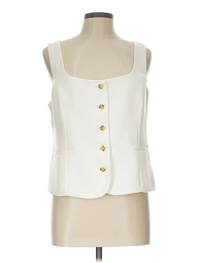 Pre-owned Jcrew Vest In Ivory