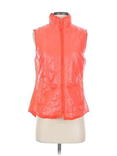 Pre-owned Jcrew Vest In Orange