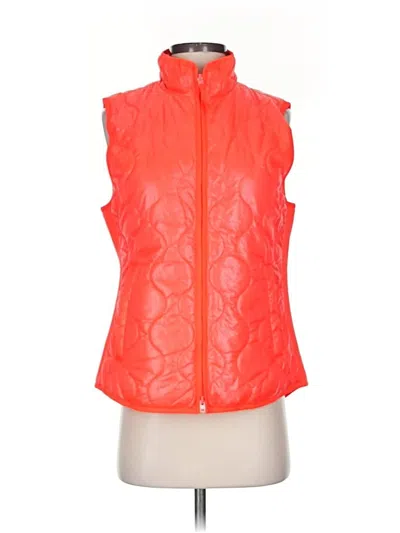 Pre-owned Jcrew Vest In Orange