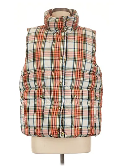 Pre-owned Jcrew Vest In Orange