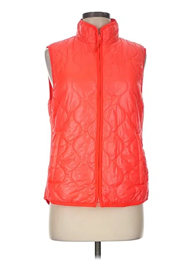 Pre-owned Jcrew Vest In Orange