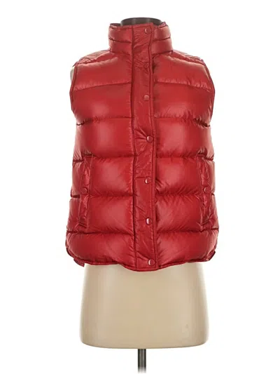 Pre-owned Jcrew Vest In Red