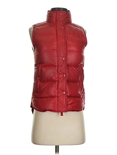 Pre-owned Jcrew Vest In Red
