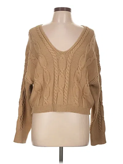Pre-owned Jcrew Vest In Tan
