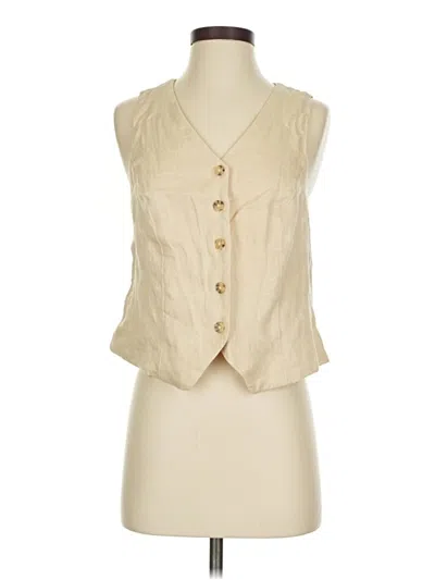 Pre-owned Jcrew Vest In White