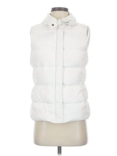 Pre-owned Jcrew Vest In White