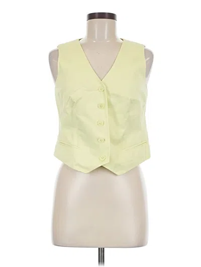 Pre-owned Jcrew Vest In Yellow